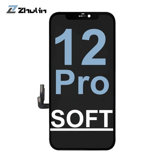 ZL iPhone 12/12 Pro Soft OLED Screen Assembly Replacement  AAA+ Quality