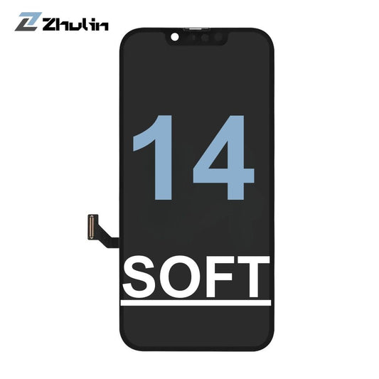 ZL iPhone 14 Soft OLED Screen Assembly Replacement  AAA+ Quality