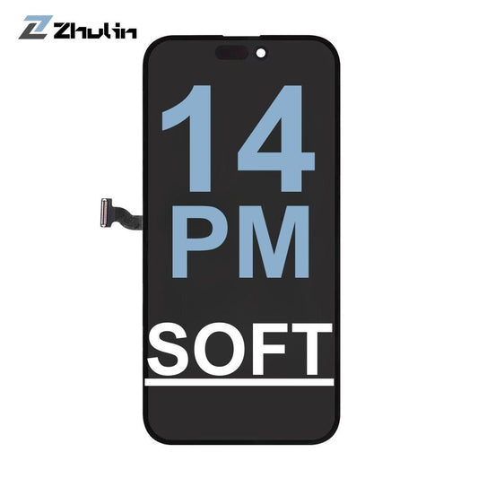 ZL iPhone 14 Pro Max Soft OLED Screen Assembly Replacement  AAA+ Quality